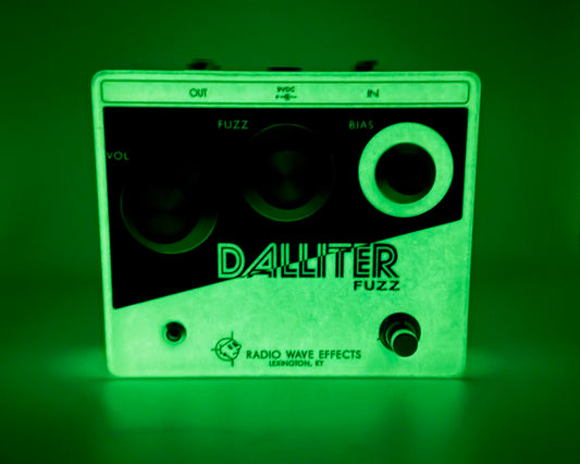 2025 Limited Edition Glow in the Dark Dalliter Fuzz - Distressed Ghost