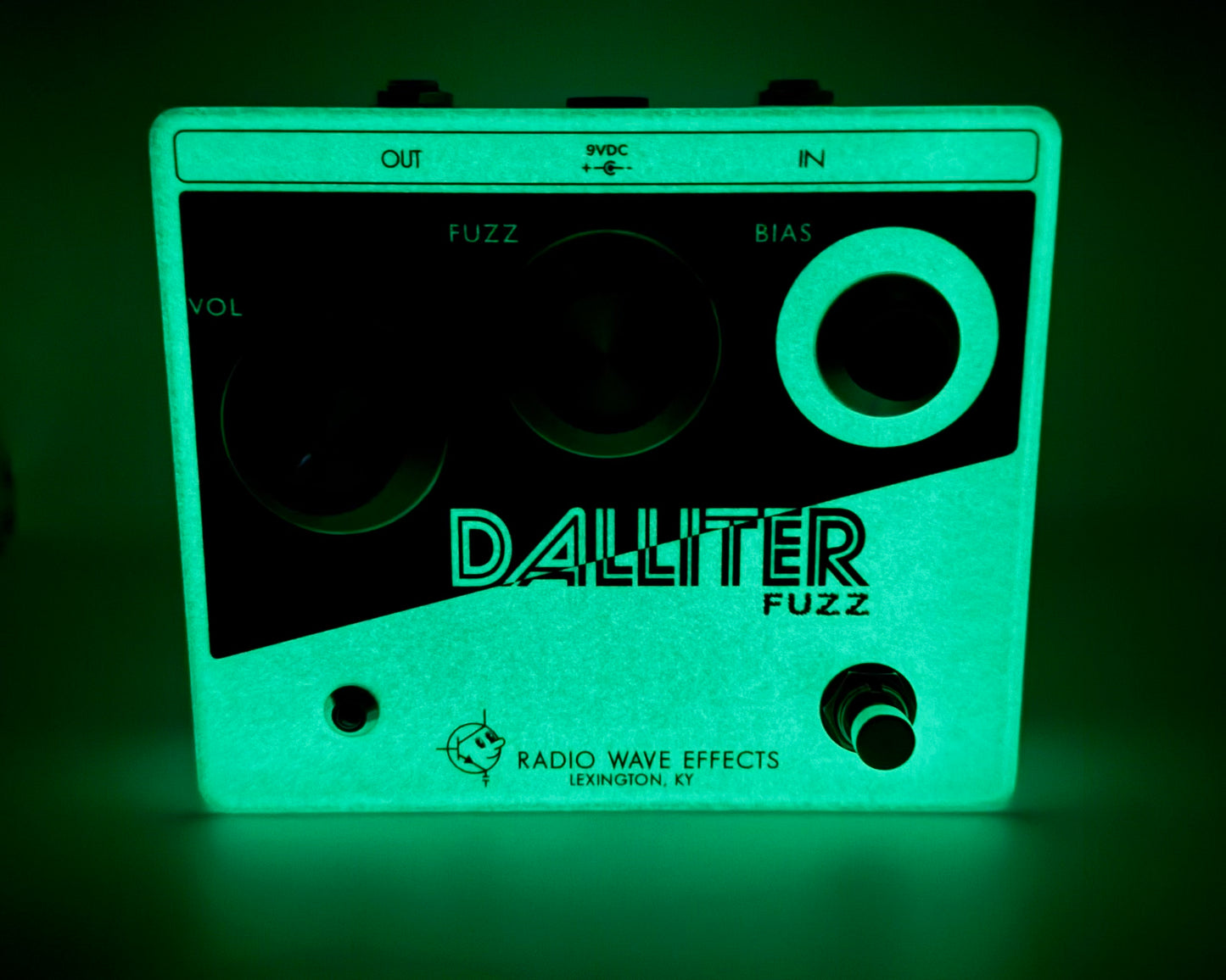 2025 Limited Edition Glow in the Dark Dalliter Fuzz - Distressed Ghost