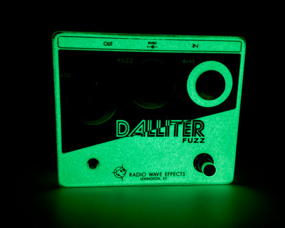 2025 Limited Edition Glow in the Dark Dalliter Fuzz - Distressed Ghost