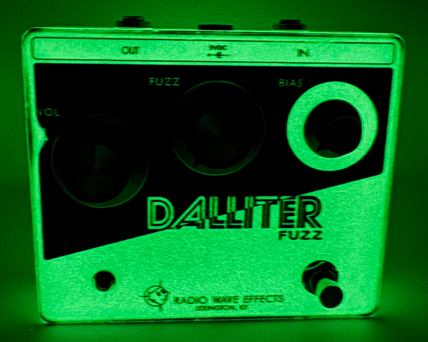 2025 Limited Edition Glow in the Dark Dalliter Fuzz - Distressed Ghost